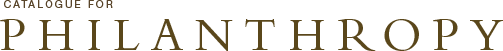 Catalogue of Philanthropy