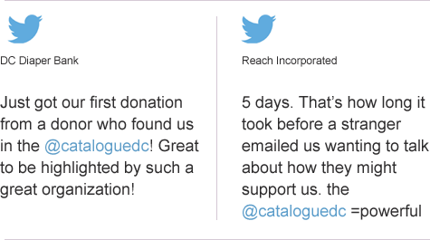 image showing CFP tweets
